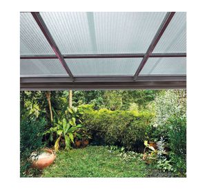 Plancha fibra de vidrio ondulada 0.5x850x3000 mm