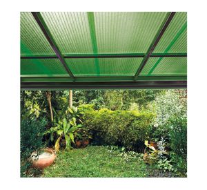 Plancha fibra de vidrio ondulada 0.5x850x2000 mm