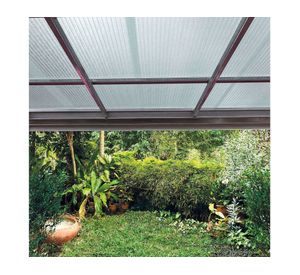 Plancha fibra de vidrio ondulada 0.5x850x3500 mm