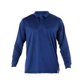 Polera manga larga Cooldry azul Alaska