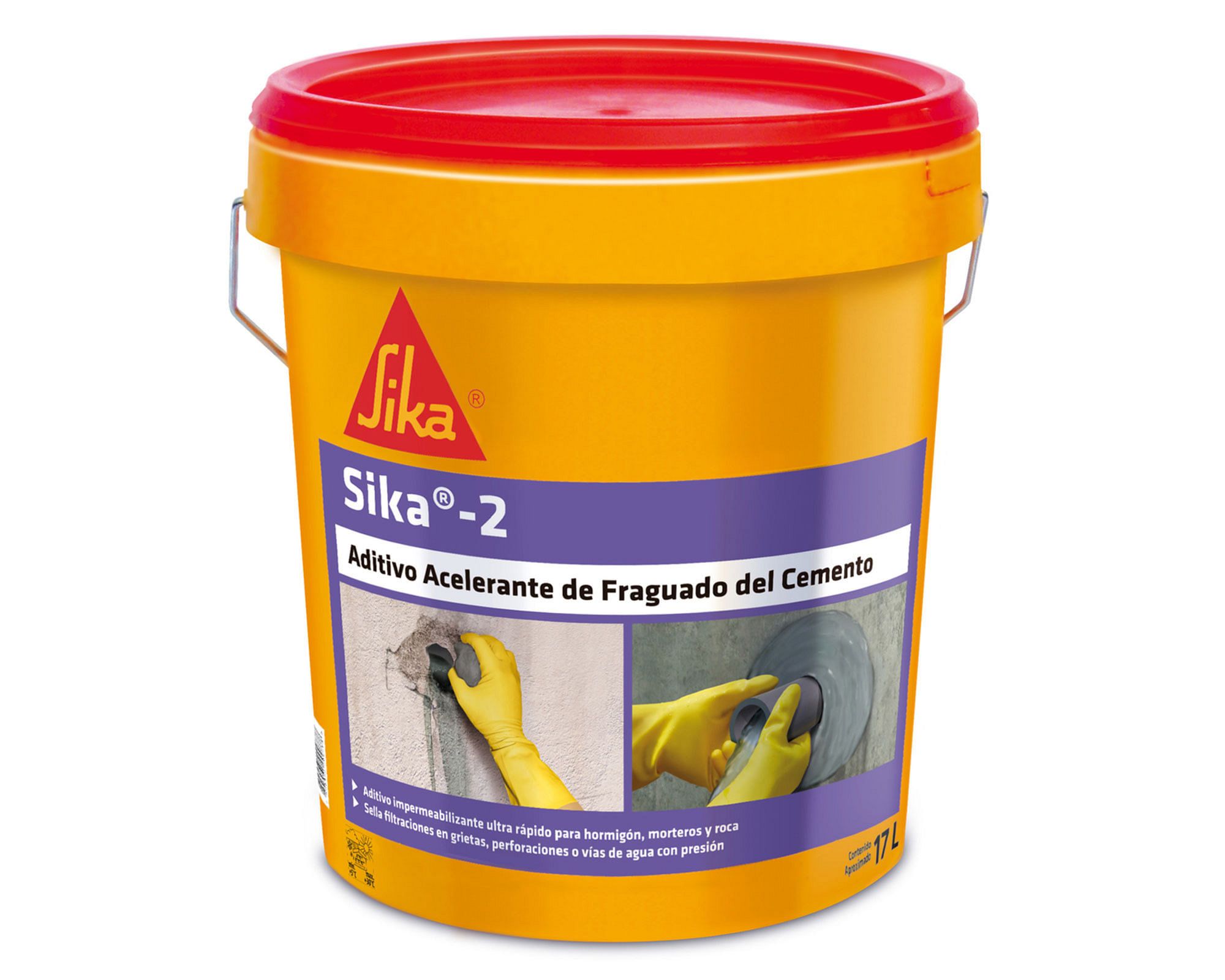 Acelerador de fraguado 18 lts sika 2 Sika