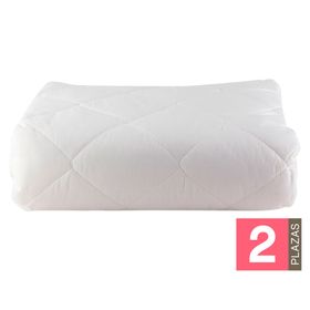 Cubrecolchón 2 plazas blanco Cic