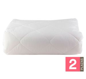 Cubrecolchón 2 plazas blanco Cic