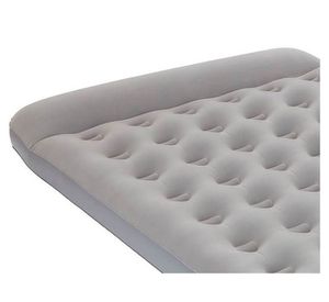 Colchón inflable doble 191x137x22 cm inflador de pie Coleman