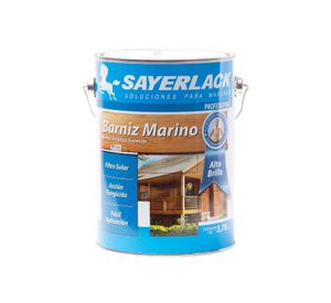 Barniz marino 1 galón Professional alto brillo Sayerlack