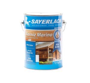Barniz marino 1 galón Professional alto brillo Sayerlack