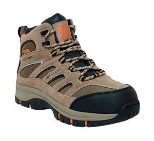 Botín de seguridad hombre Kingston café/beige