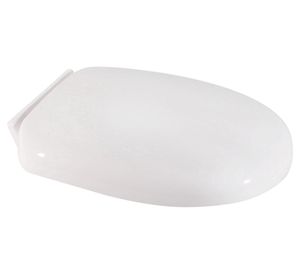 Asiento WC cierre suave redondo blanco Vessanti