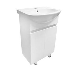 Mueble vanitorio 52.5 cm Ciro blanco Fanaloza.