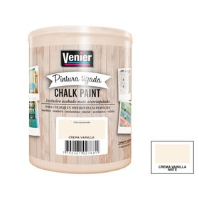 Pintura tizada 1 litro Chalk Paint Crema Vainilla mate