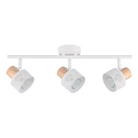 Spot LED 3L GU10 Rejilla blanco Abitare