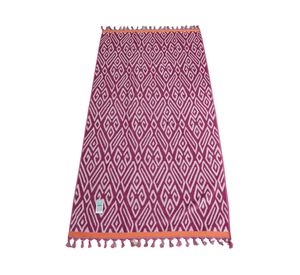 Toalla de playa Jacquard rosa 90x170 cm