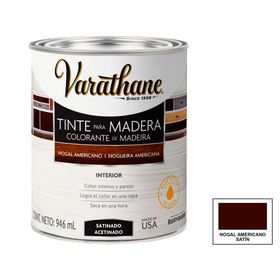 Tinte para madera 946 ml Varathane nogal americano satín