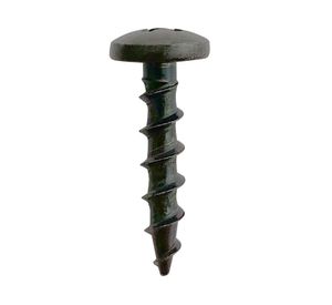 Tornillo madera Cabeza lenteja rosca gruesa 6x20 mm 10 unidades