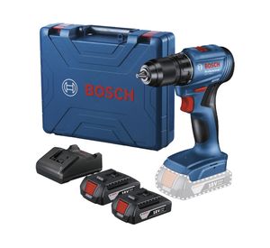 Taladro atornillador 18V 13 mm GSR 185-LI + 2 baterías 2.0 Ah + maletín