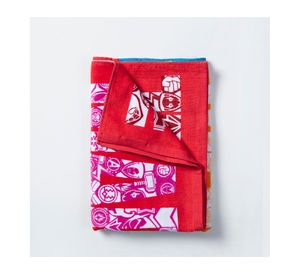 Toalla playa 70x140 cm con bolso Marvel