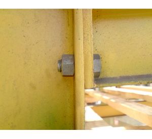 Perno hexagonal métrico c/tuerca Inox M8x25 mm 2 unidades