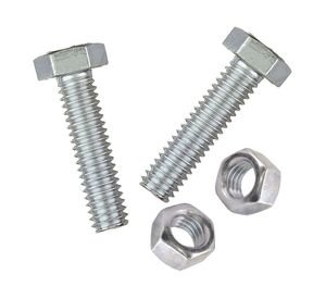 Perno hexagonal 8.8 métrico con tuerca M8-1.25x30 mm ZBR 2 unidades