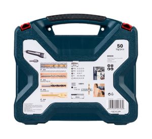 Set puntas/brocas atornillar Titanio X-Line 50 piezas