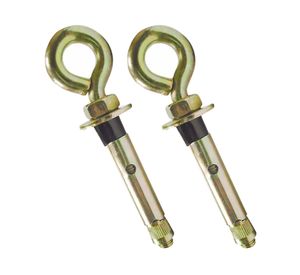 Cáncamo métrico cerrado M12x70 mm 2 unidades