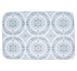 Cortina 180x180 cm + piso baño 40x60 cm Mandala