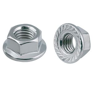 Tuerca con flange 1/2" 2 unidades