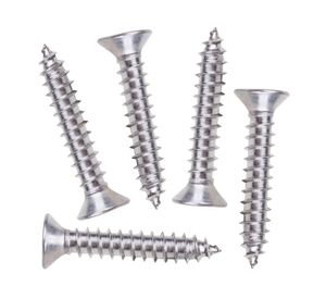 Roscala plana inoxidable 6x1" 5 unidades