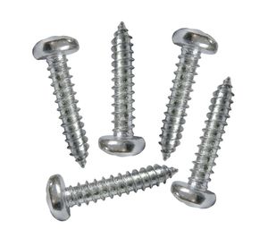 Roscalata cabeza binding inoxidable 8x3/4" 5 unidades