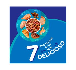 Alimento seco gato adulto Megamix 8 kg