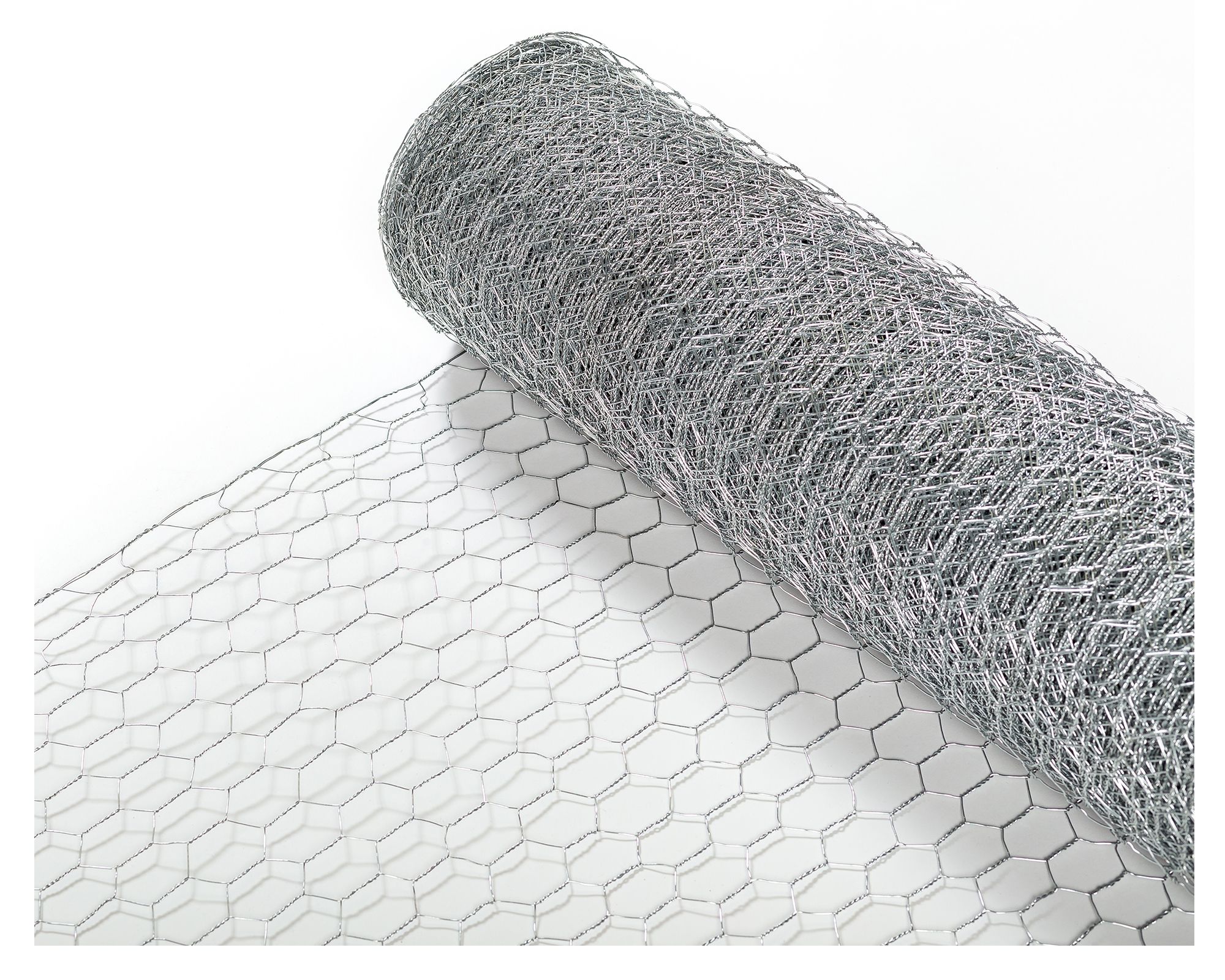 Malla Hexagonal 1" alambre galvanizado 1.5x50 mt