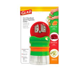 Cortador verduras en espiral surtido 5 piezas