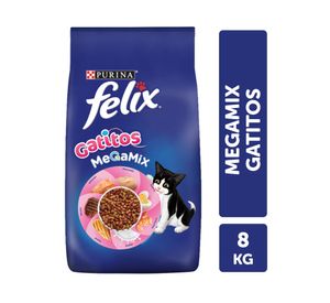 Alimento seco gatitos Megamix 8 kg