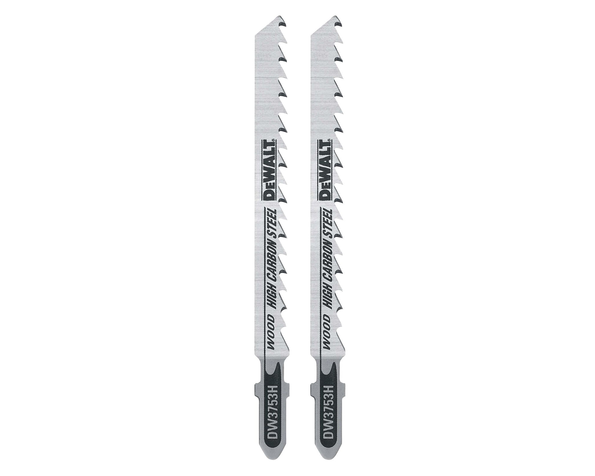 Set 2 hojas sierra caladora 4" 6 TPI DW3753H2