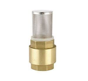 Válvula de pie 1/2 con filtro de acero inoxidable Bronzzo