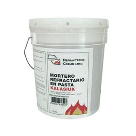 Mortero refractario húmedo 15 kg Cobian