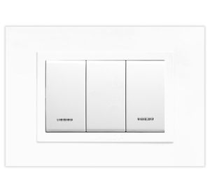 Interruptor 9/15 Zen basic armado blanco