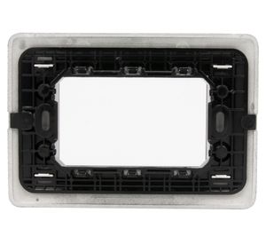 Toma doble 10-16A Modulos Matix gris