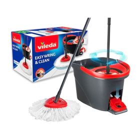 Mopa giratoria + balde con pedal 7 lt Easy Wring and Clean