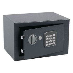 Caja fuerte 18x18x23 cm HYQHOUARN018 gris oscuro Arnik
