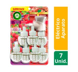 Aromatizador eléctrico Essential Oils + 7 recargas 21 ml