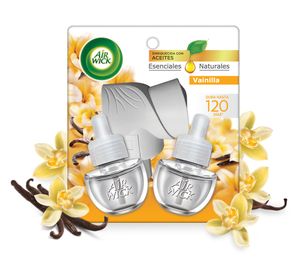 Ambientador eléctrico + 2 recargas vainilla 21 ml