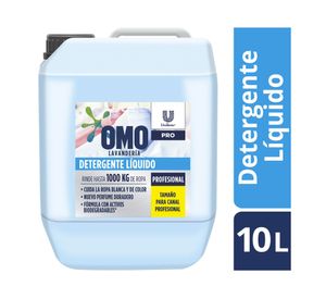 Detergente líquido 10 litros Omo