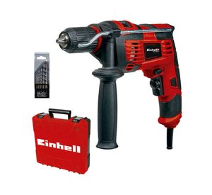 Taladro percutor 720W 13mm TC-ID 720/1 E + 5 brocas Einhell.
