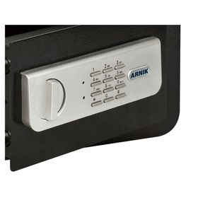 Caja fuerte 20x31x20 cm HYQHOUARN087 negro Arnik