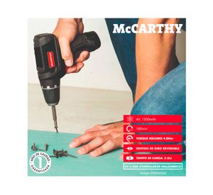 Atornillador inalámbrico 4V S018 Mc Carthy