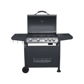 Parrilla a gas 4 quemadores + lateral Indiana BBQ Grill