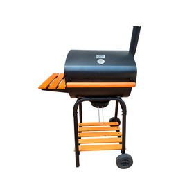 Parrilla a carbón Misuri estilo tambor negro