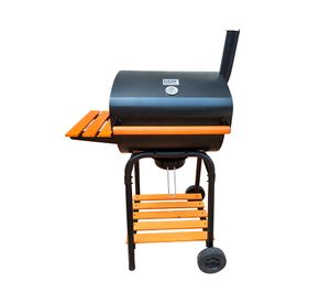 Parrilla a carbón Misuri estilo tambor negro