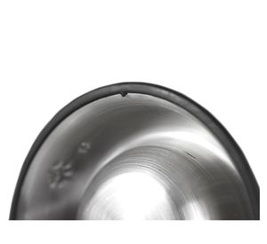 Plato mascota 17.5 cm cromado BRNX