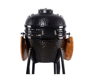 Parrilla carbón Kamado Tokio black
